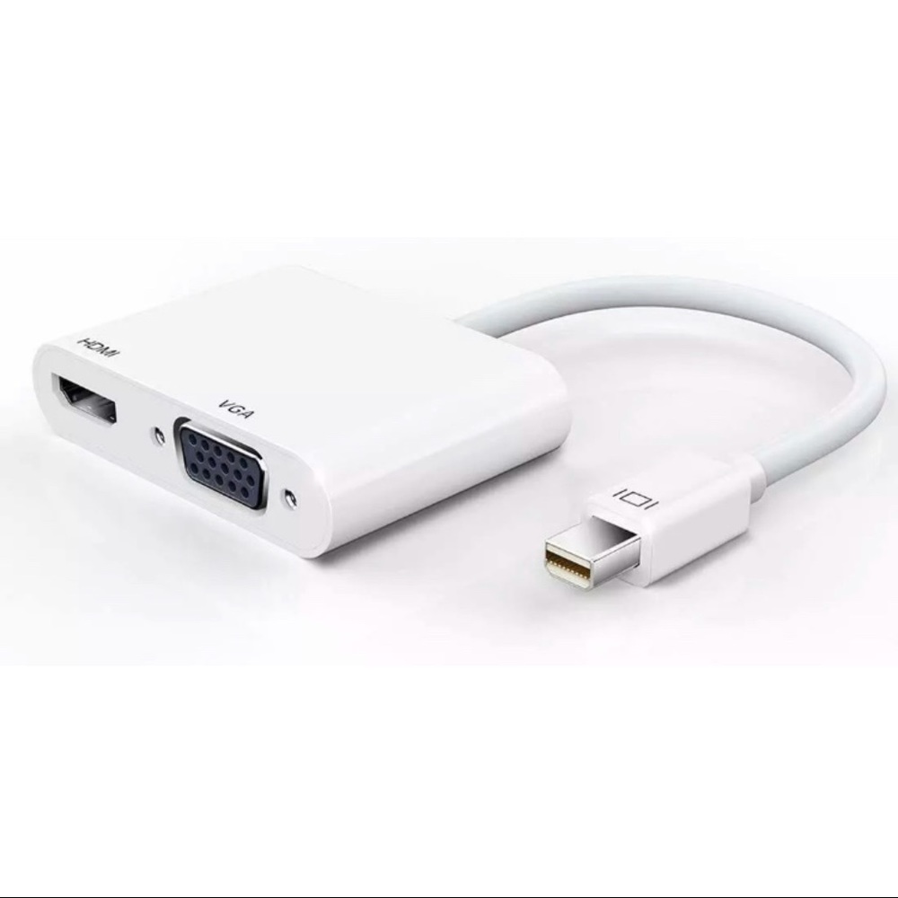 Humixx 2 in 1 Mini Display Port to HDMI/VGAAdapter